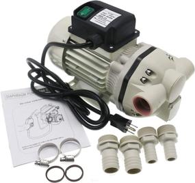img 4 attached to Self-Priming Electric Water Pump for Diaphragm Irrigation - High Flow Pump 10.6 GPM, 115VAC, 23 PSI, 14.3 lbs - 11m Lift - 350W Power (Pump-540B)