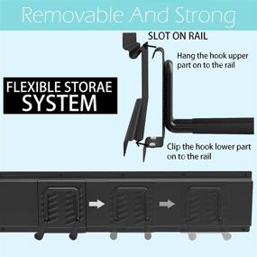 img 1 attached to 🔧 Maximize Your Garage Space with the Heavy Duty Garage Storage Wall Mount Rack: Organize and Hang Tools, Bikes, Garden Equipment, and More!