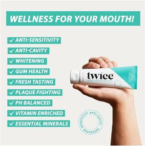 img 2 attached to Twice Vegan Toothpaste Sensitive Whitening Oral Care