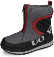 uovo waterproof resistant blue one numeric_13_point_5 boys' shoes and boots logo