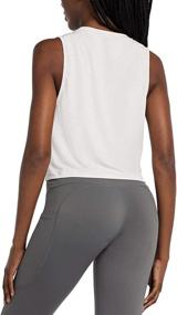 img 3 attached to 🔥 Breathtaking BALEAF Women's Workout Crop Tank: Stylish & Functional Quick Dry Gym Yoga Shirts
