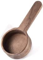 ☕ best house wooden coffee scoops – versatile measuring spoon for ground beans or tea – 1 tea scoop included logo