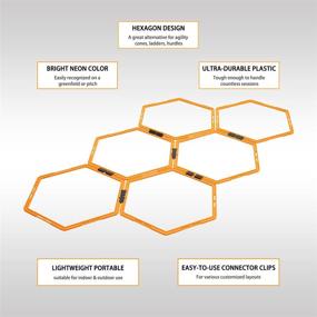 img 3 attached to Outroad Hexagon Agility Training Equipment