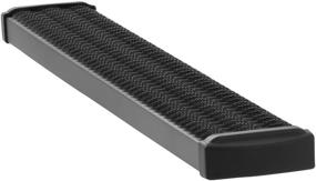 img 4 attached to 🚚 LUVERNE 54-Inch Grip Step: Black Aluminum Rear Step for Ram ProMaster Cargo Vans