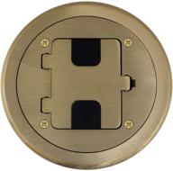 bryant electric rf406br floor brass logo