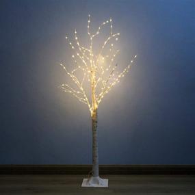 img 3 attached to 6FT Artificial Bonsai Tree with 200 Warm White LED Lights - Plug-in, Ideal for Indoor and Outdoor Use, Perfect for Holiday, Wedding, Party, Easter, Spring, Summer Festival Home Decor