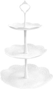 img 4 attached to 🧁 Cupcake Plastic Display Stand for Weddings