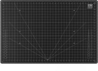 🔪 xnm creations premium self healing cutting mat - 24x36 inches - a1 size, 3-layer pvc construction - dual-sided with imperial and metric grid lines - ideal for cutting, sewing, and crafts logo