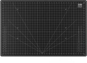 img 4 attached to 🔪 XNM Creations Premium Self Healing Cutting Mat - 24x36 inches - A1 size, 3-Layer PVC Construction - Dual-Sided with Imperial and Metric Grid Lines - Ideal for Cutting, Sewing, and Crafts