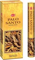 hem palo santo incense sticks: pack of 6 - 120 count - 301g | natural aromatherapy fragrance logo