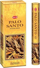 img 2 attached to HEM Palo Santo Incense Sticks: Pack of 6 - 120 Count - 301g | Natural Aromatherapy Fragrance