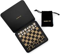 ♟️ magnetic traveling chess set: play & learn chess on the go! логотип