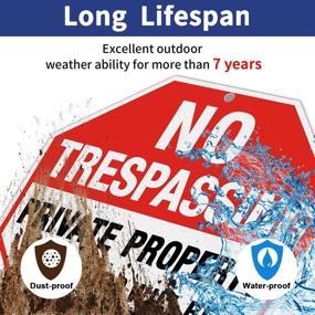 img 1 attached to Trespassing Violators Prosecuted: Explore our Range of Protected Waterproof Occupational Health & Safety Products