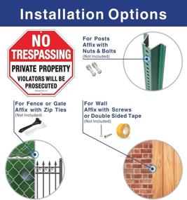 img 2 attached to Trespassing Violators Prosecuted: Explore our Range of Protected Waterproof Occupational Health & Safety Products