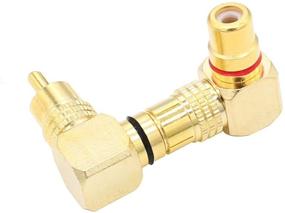 img 2 attached to Adapter Gold Plated 2 Pack Degree Connector