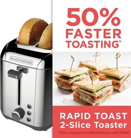 img 2 attached to 🍞 Stainless Steel Black+Decker TR3500SD Bread Toaster