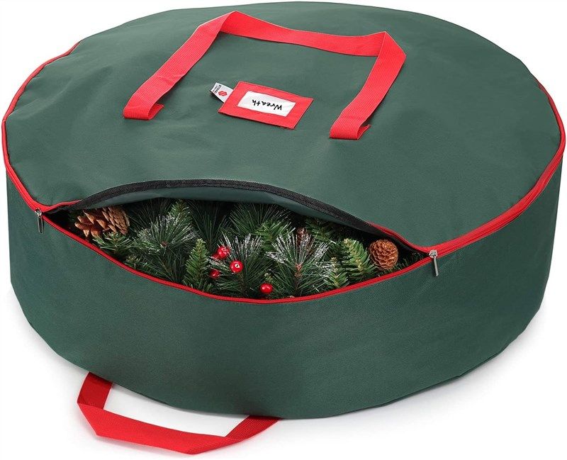 storagemaid wreath storage container bag 로고