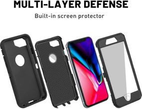 img 2 attached to FYSZBOX IPhone Protector Shockproof Protection Cell Phones & Accessories