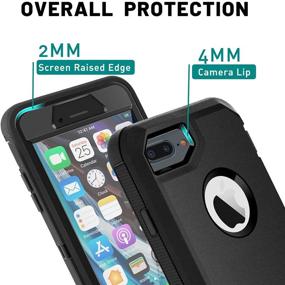 img 1 attached to FYSZBOX IPhone Protector Shockproof Protection Cell Phones & Accessories