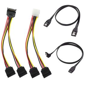 img 3 attached to SATA Cable Data Power Splitter
