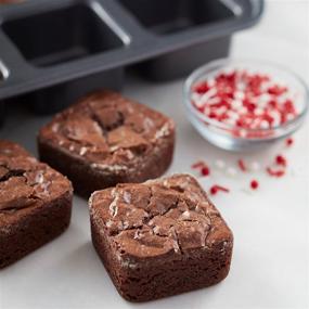 img 2 attached to Premium Non-Stick 12-Cavity Bar Baking Pan by Wilton, Crafted from Steel with Perfect Results