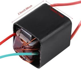 img 3 attached to ⚡ Miniature 3.6~6V to 20KV High Voltage Transformer Boost Step-up Inverter, Arc Pulse Generator - Black Power Module