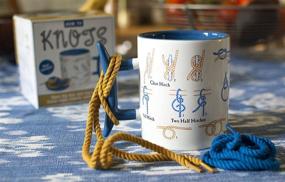 img 1 attached to ☕️ Learn the Art of Knot Tying with How To: Knots Coffee Mug - Master Eight Different Knots! Perfect Gift in a Fun Box - by The Unemployed Philosophers Guild