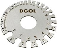 🔘 dgol round stainless steel standard thickness логотип