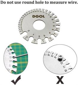 img 1 attached to 🔘 DGOL Round Stainless Steel Standard Thickness