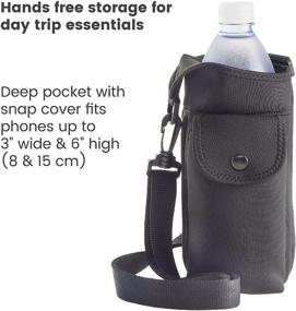 img 2 attached to Smooth Trip Neoprene Bottle Carrier