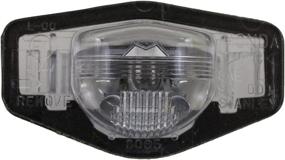 img 2 attached to 🔆 Honda Genuine (34100-S84-A01) License Plate Light Assembly: Illuminate Your License Plate with Authenticity