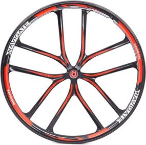 img 3 attached to 🚲 ZUKKA Mountain Bike Wheelset, 26/27.5/29 inch Cycling Wheels, Magnesium Alloy Disc Brake, Suitable for 7-10 Speed Freewheels, Quick Release Axles - High-Quality Bicycle Accessory