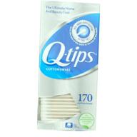q tips cotton swabs 170 ct logo