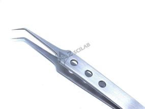 img 2 attached to Eyelash Eyebrow Extensions Stainless Tweezers