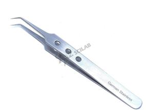 img 4 attached to Eyelash Eyebrow Extensions Stainless Tweezers