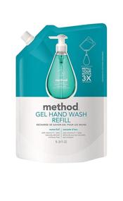 img 3 attached to Method Gel Hand Soap Refill Waterfall, 34 oz, 6 Pack - Packaging Variation