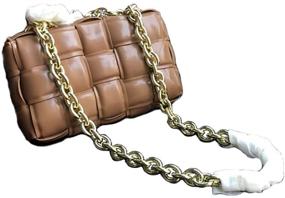 img 4 attached to EvaLuLu Genuine Leather Shoudler Medium Women's Handbags & Wallets