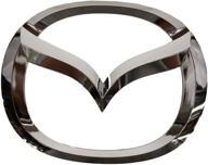 🔑 authentic mazda c235-51-731a front logo emblem: genuine parts for a perfect fit logo