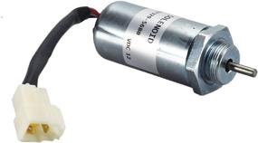 img 3 attached to 🔧 Isuzu 3LD1 3LD2 4LE1 Engine Fuel Shut Off Solenoid 897329-5680 - Compatible with Hitachi and Kobelco SK75-8