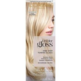 img 4 attached to 🤩 L'Oreal Paris Le Color One Step Hair Toning Gloss: Cool Blonde (4oz) - Эффективное средство для тонирования волос