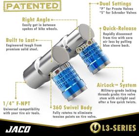 img 3 attached to JACO Lightning Presta Schrader Valves