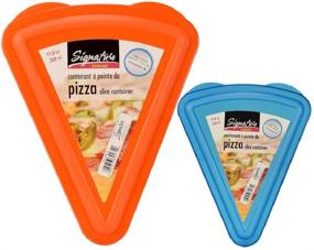 img 1 attached to Pizza Slice Container 11 8 Oz 2Pk