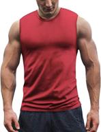 💪 coofandy men's workout tank top - sleeveless muscle shirt for gym training, fitness, athletic sports, and bodybuilding - high-performance tee логотип