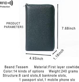 img 2 attached to Passport Universal Multifunctional Anti Theft Large Capacity Women's Handbags & Wallets for Wallets