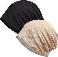 🎗️ jemis women's baggy slouchy beanie chemo cap - ideal for cancer patients logo