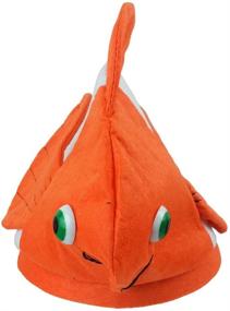 img 2 attached to 🤡 Playful Clown Fish Hat: Ocean Animal Hats for Hilarious Costume Parties!