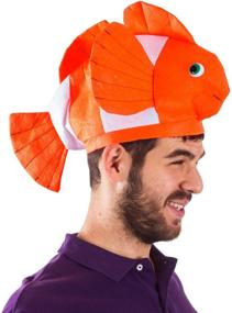 img 4 attached to 🤡 Playful Clown Fish Hat: Ocean Animal Hats for Hilarious Costume Parties!