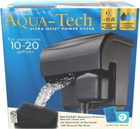 img 4 attached to 🐠 Aqua-TECH 3-Stage Filtration Power Filter for Aquariums