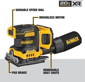 img 3 attached to DEWALT Sander Variable Battery DCW200D1
