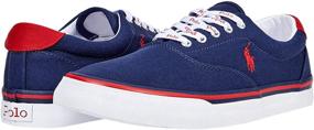 img 1 attached to Polo Ralph Lauren Embroidered Recycled Men's Shoes for Fashion Sneakers